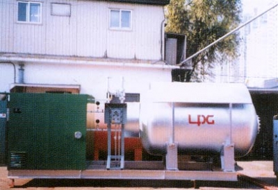 Комплектная установка для хранения и испарения LPG